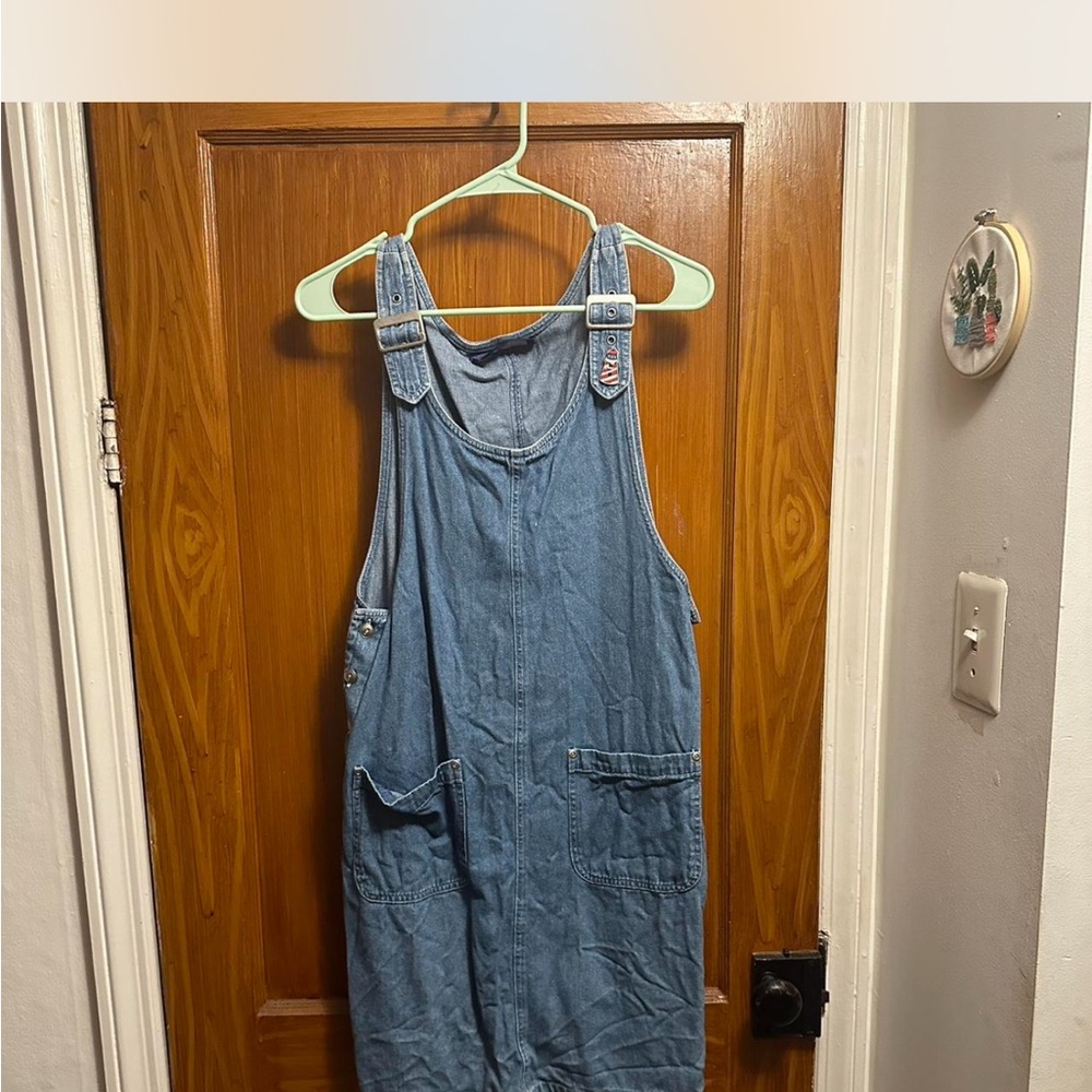 TY Wear Classic Denim Overall Dress